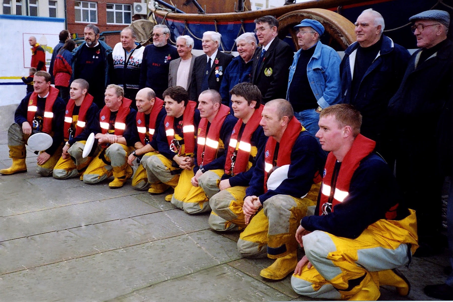 Lifeboat Crew New and Old