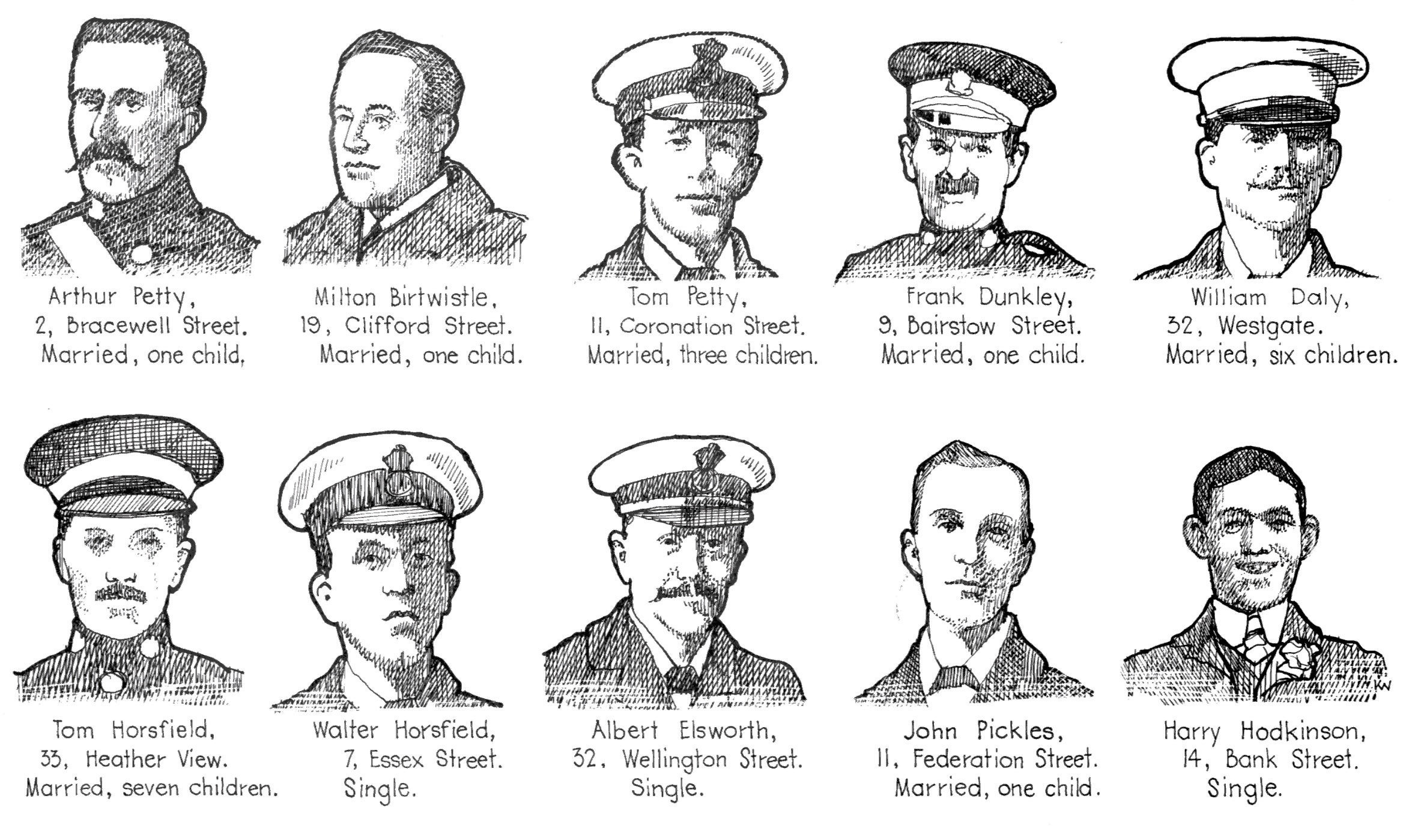 The missing ten