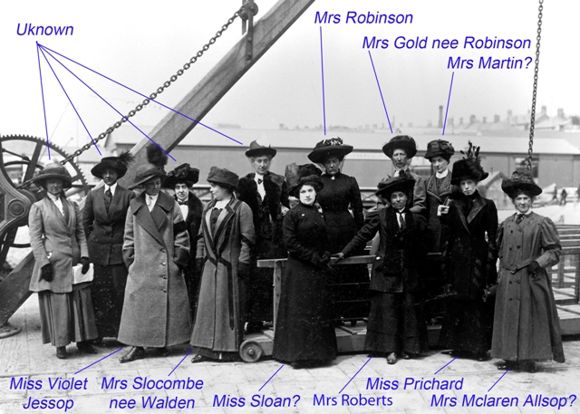 Titanic Stewardesses